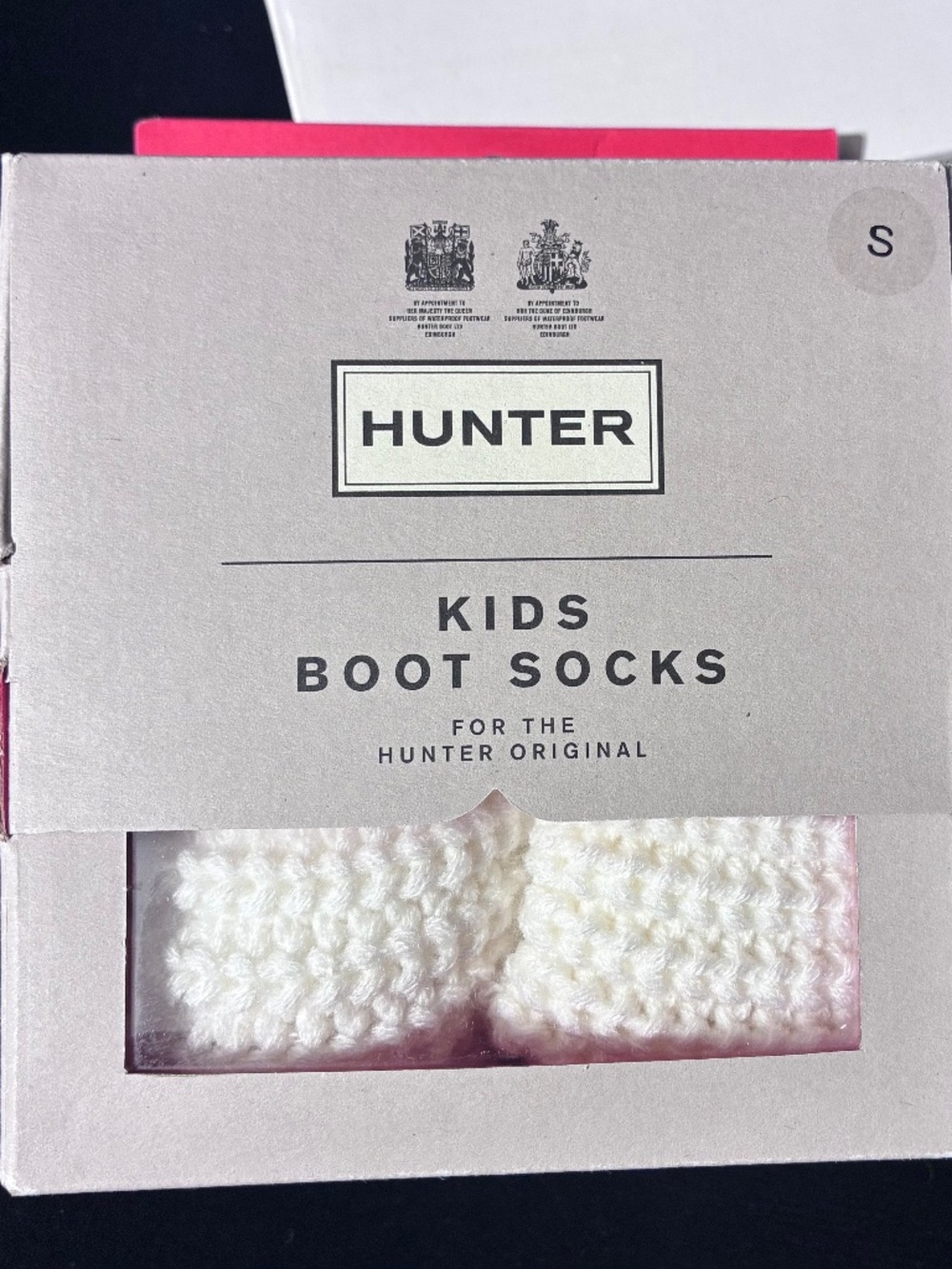 BNWT Hunter kids boot socks - half calf size S
